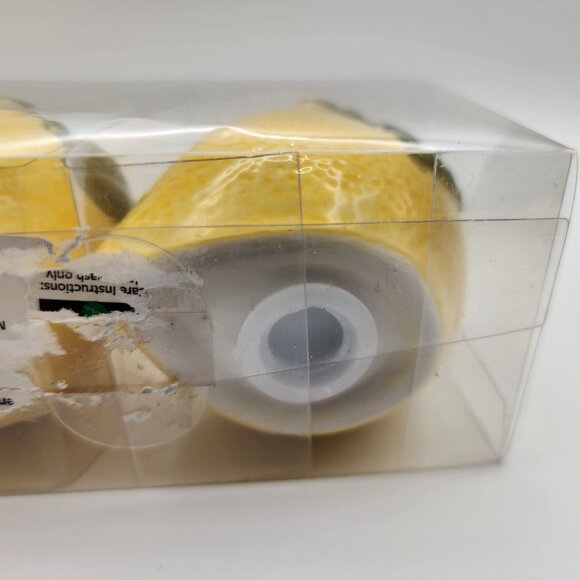 New Ceramic Lemons Salt & Pepper Shakers Summer Citrus Fruits Kitchen Decor - Picture 2 of 8